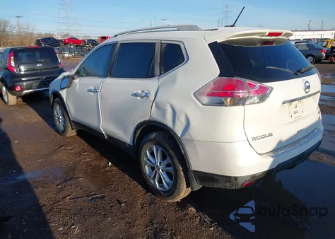 2014 Nissan Rogue Sv из США, поврежденный, VIN 5N1AT2MV2EC827951
